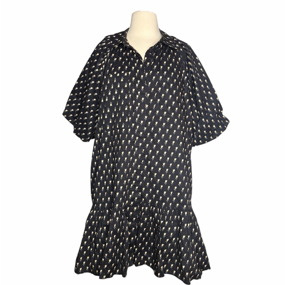 Bohme Miel Floral Mini Dress Cotton
